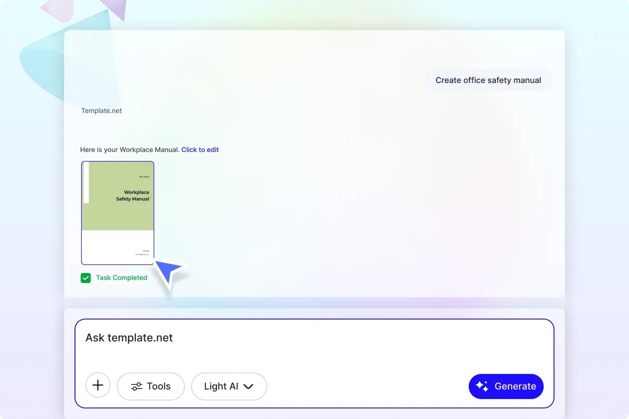 Free AI Workplace Manual Generator, AI Workplace Manual Maker Online [ No Signup ]